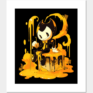 bendy the ink machine Posters and Art